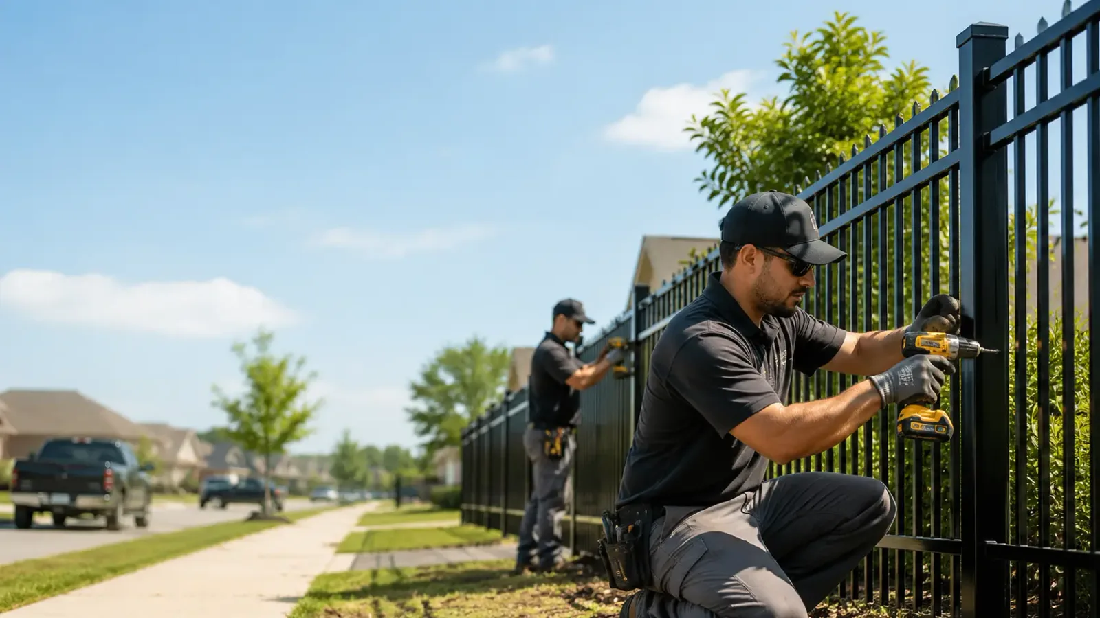 Metal Fence Installation in Boyce, VA